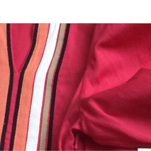 DANA BUCHMAN V-Neck Bell Sleeve Tunic in Vibrant Pink Size Small -- GORGEOUS!!! - Picture 5 of 9